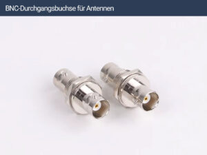 BNC-Durchgangsbuchse für Antennensignale in Rackhalterungen