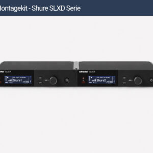 Rackhalterung für Shure SLXD Empfänger – Produktvorschau